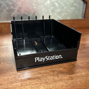 Playstation Vintage Store Display Game Holder - Plastic